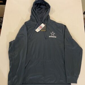 Dunbrooke Navy Dallas Cowboys Hoodie with Tag. Large